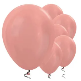 10 palloncini oro rosa Passion 28cm