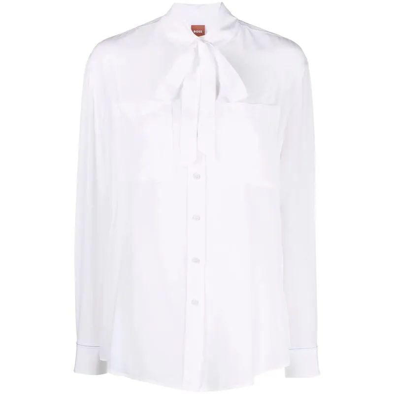 Camicia Biventidue in seta e viscosa 