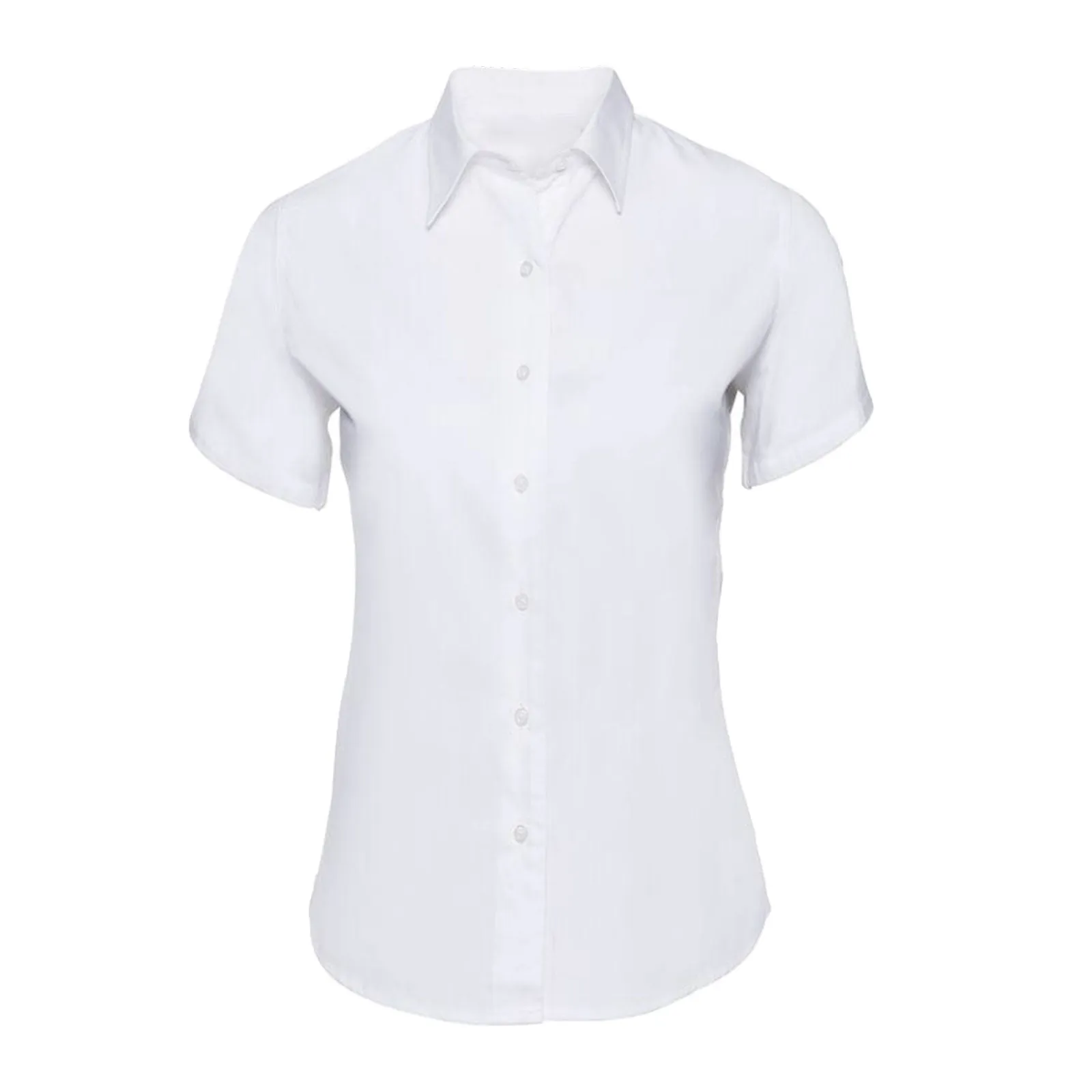 Camicia Donna Avvitata Cotone Maniche Corte D-S053