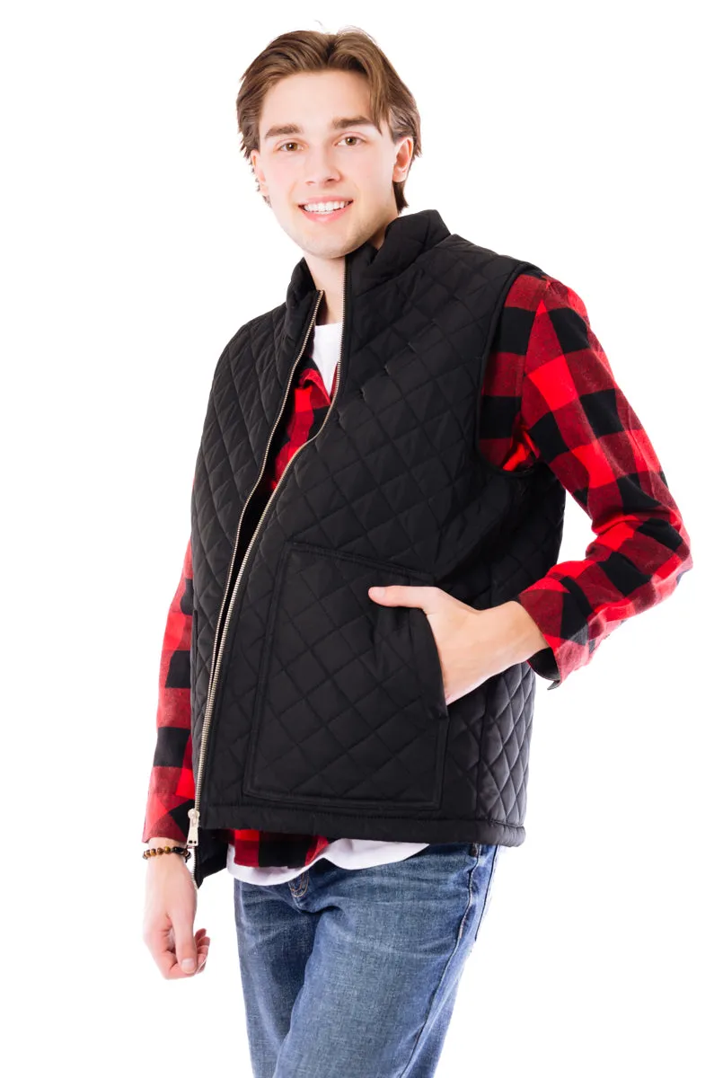 Diamond Quilted Vest