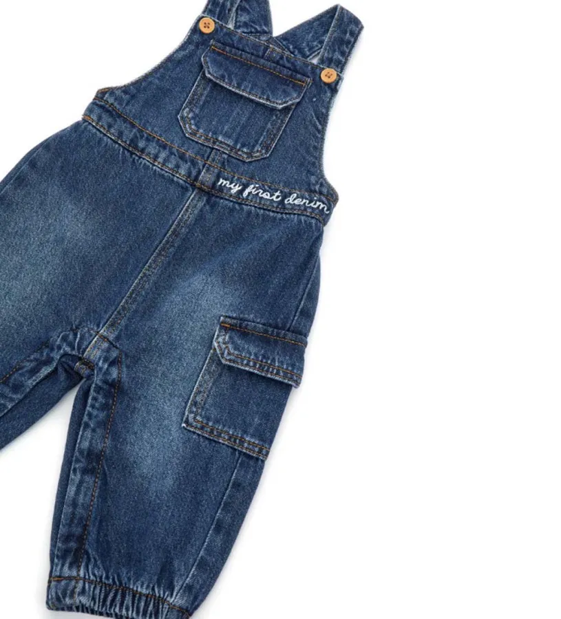 --Salopette jeans-