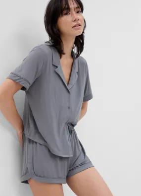 Shorts pigiama con coulisse
