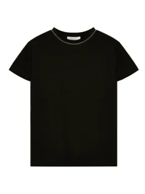 T-SHIRT GIROCOLLO  FABIANA FILIPPI  DONNA JED271W100D280825