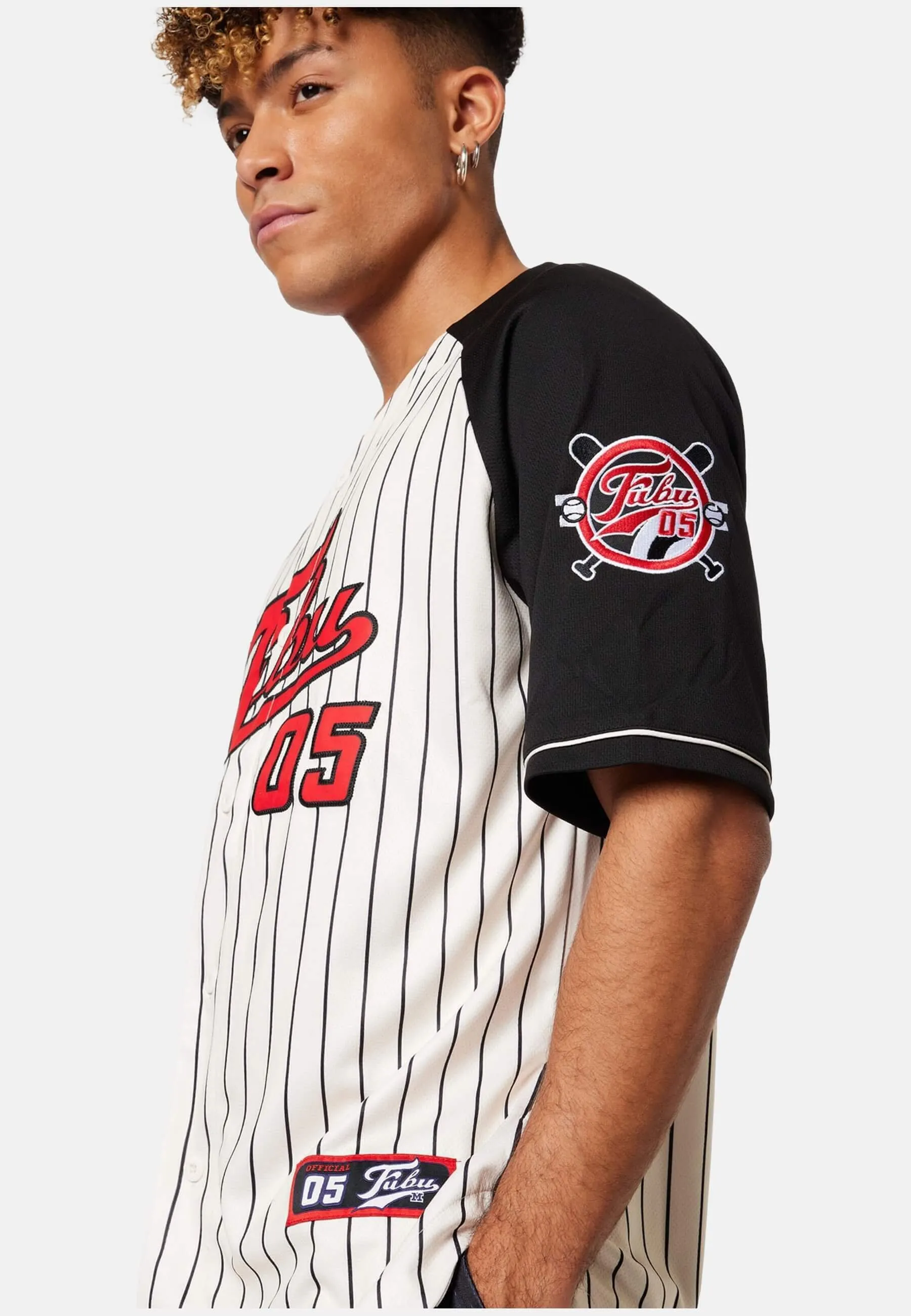 VARSITY PRINDSTRIPED BASEBALL  - Camicia